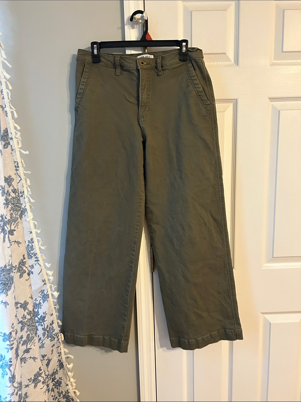 Nine West Olive Wide Leg Pants
